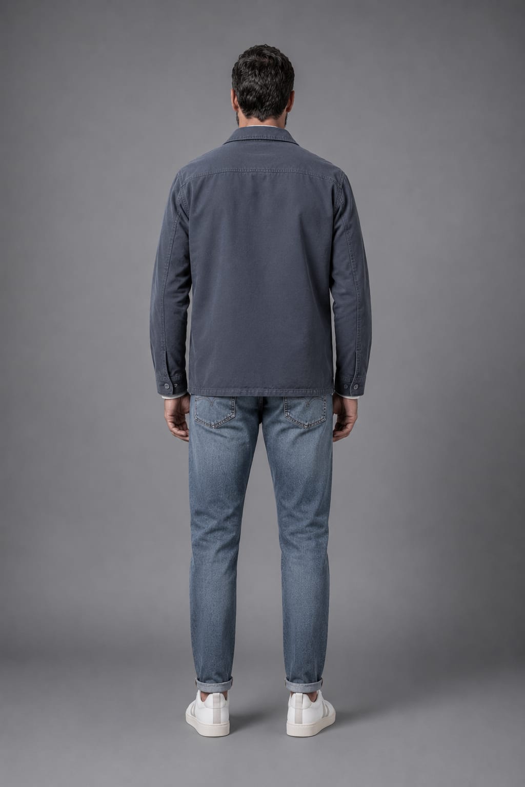 SOBRECAMISA AZUL DUSTY