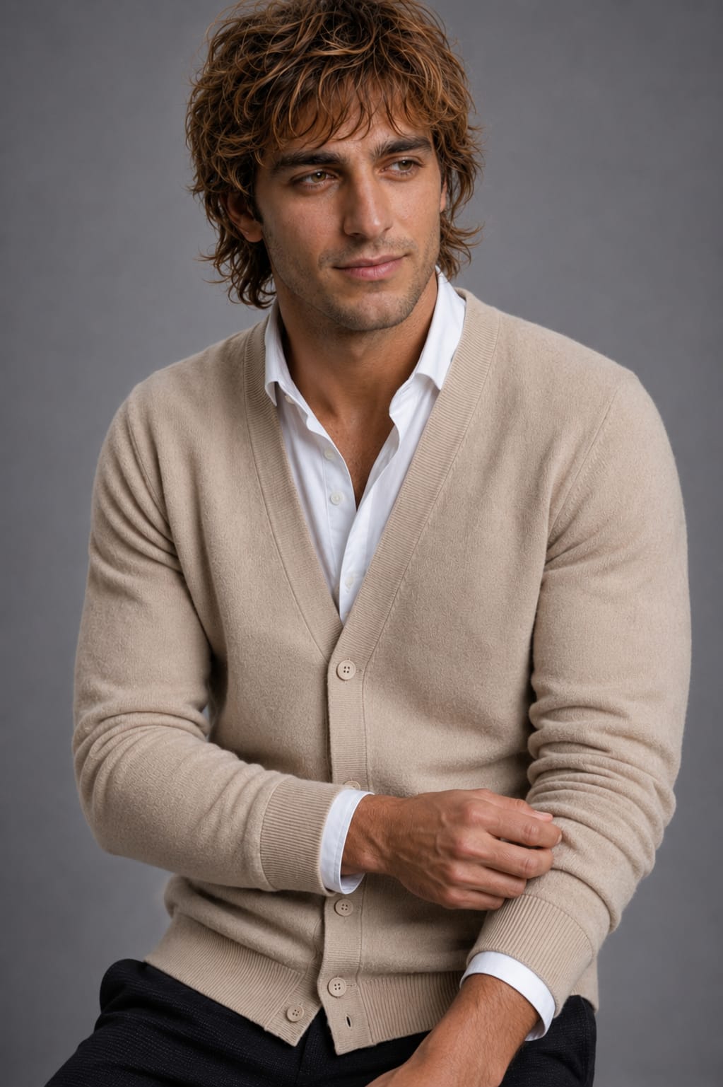 CARDIGAN BEIGE