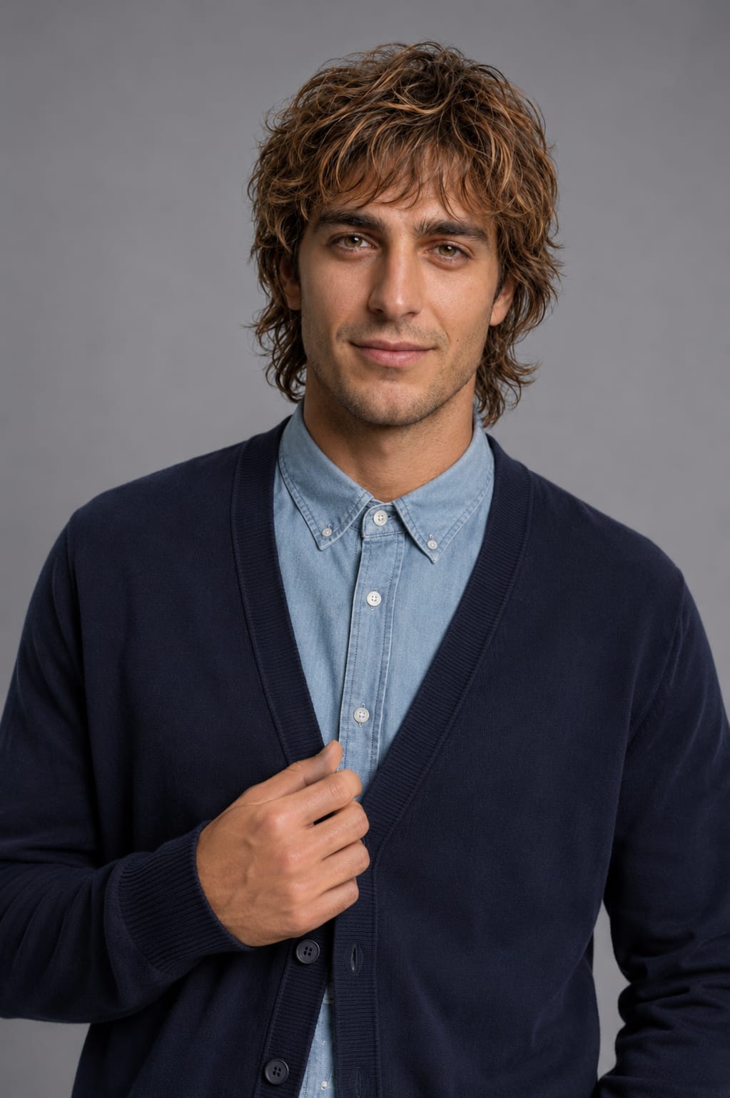 CARDIGAN AZUL NAVY