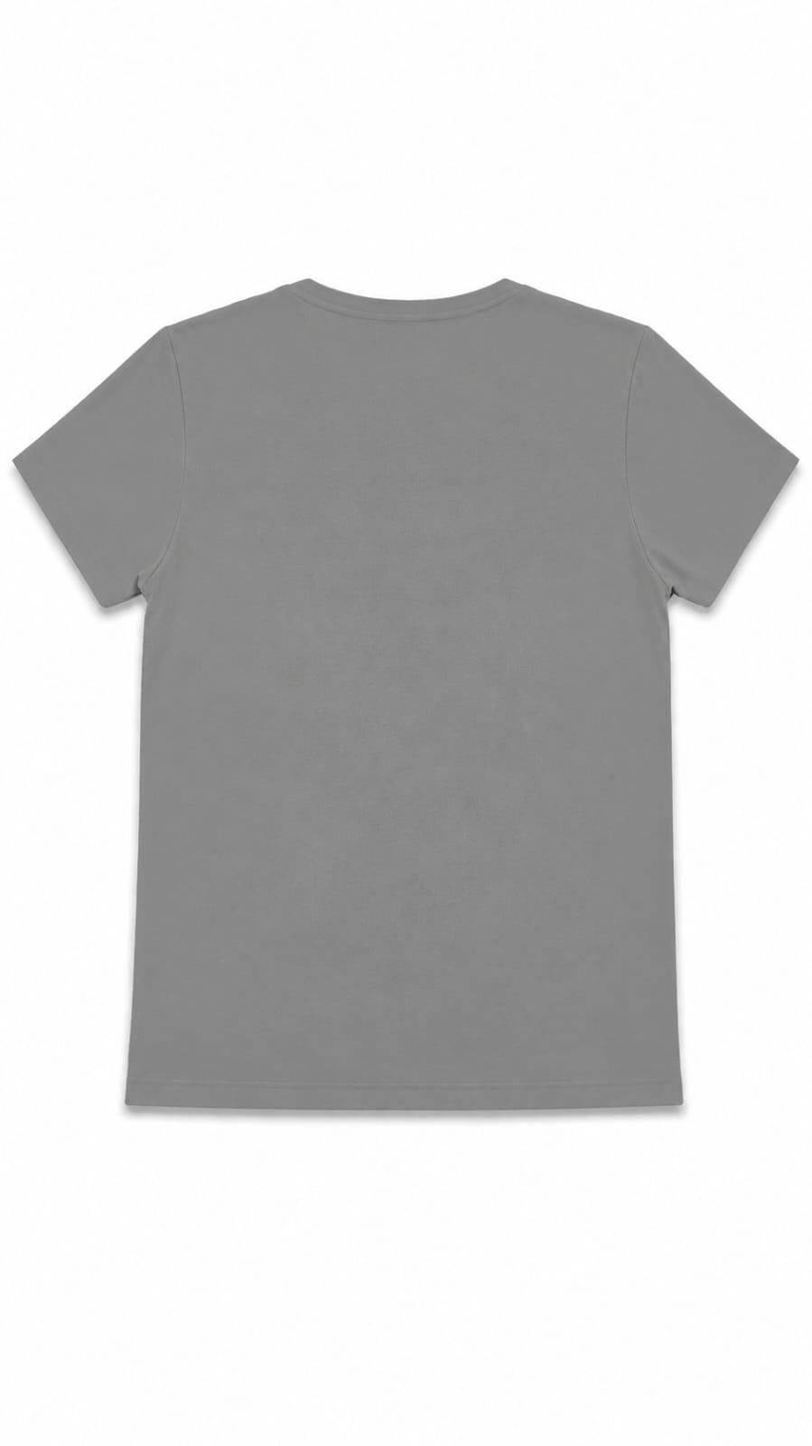 CAMISETA CUELLO REDONDO GRIS