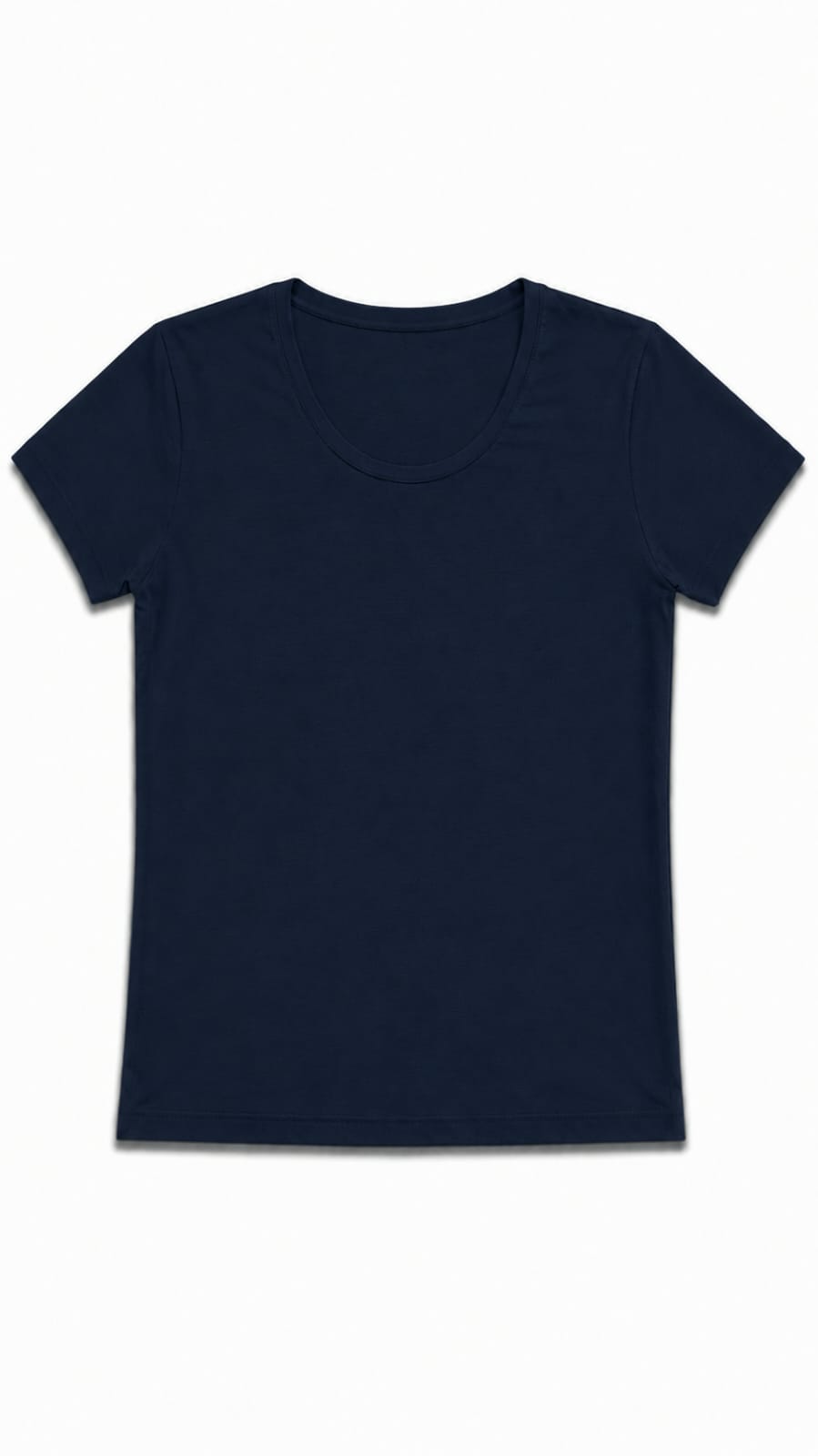 CAMISETA CUELLO REDONDO AZUL NAVY