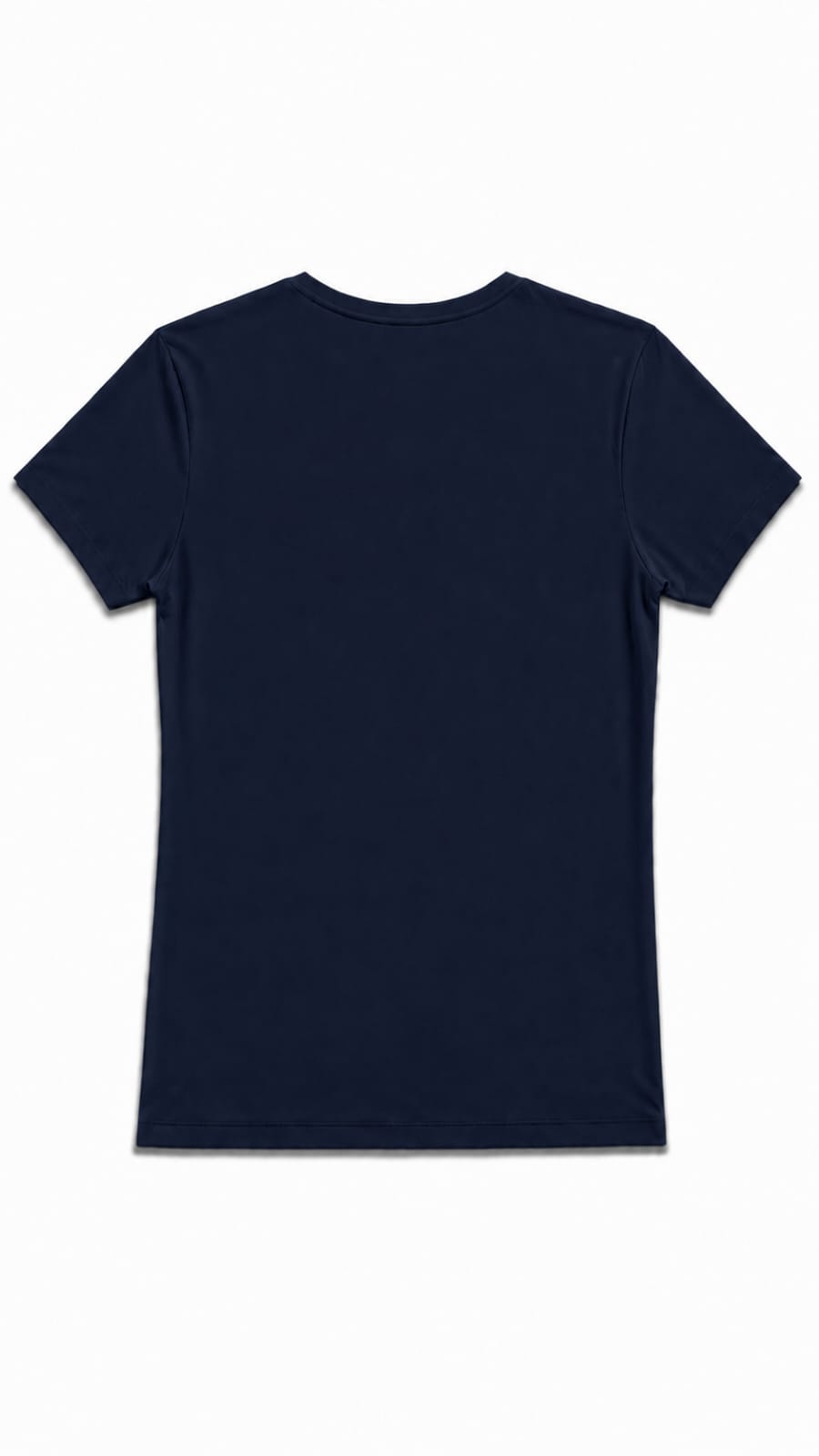 CAMISETA CUELLO EN V AZUL NAVY