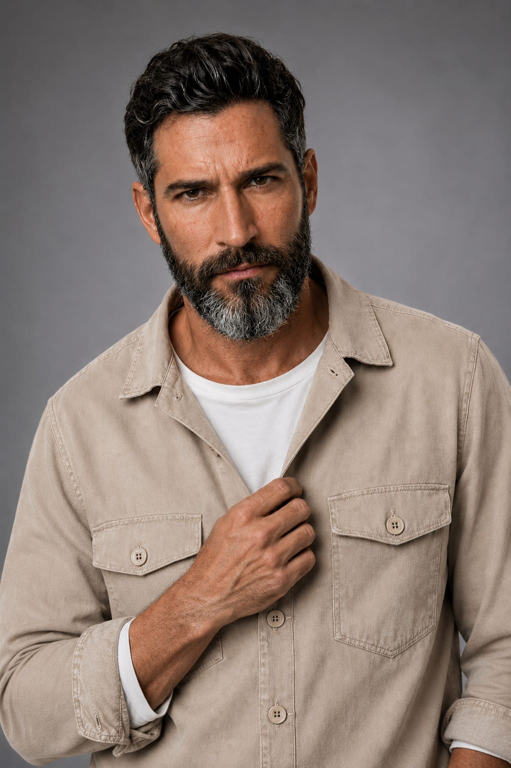 SOBRECAMISA BEIGE
