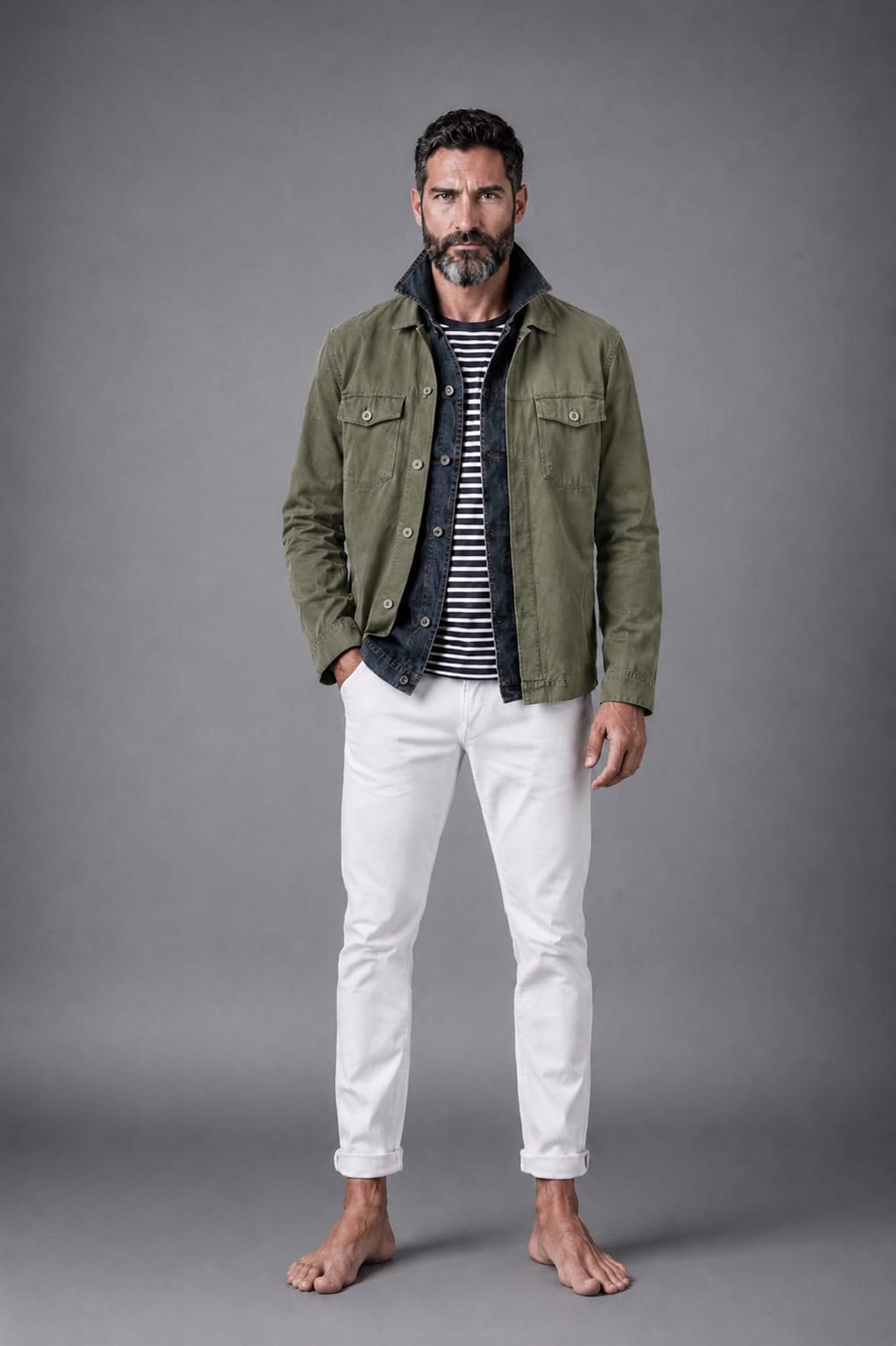SOBRECAMISA VERDE SAGE