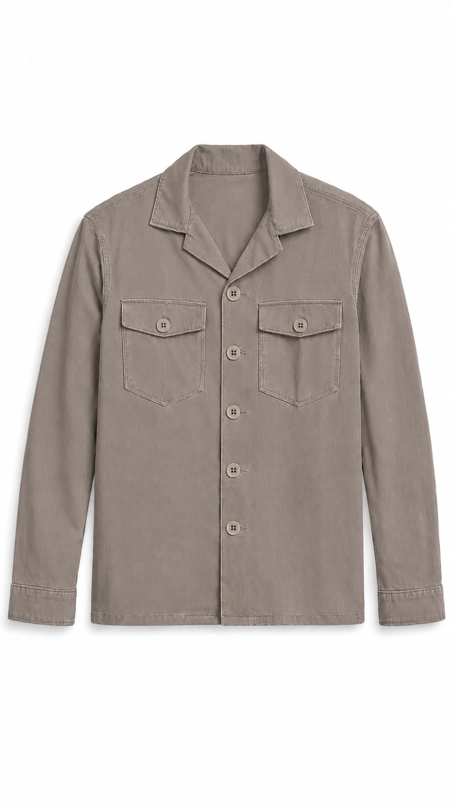 SOBRECAMISA TAUPE