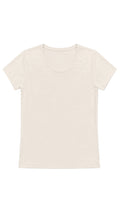 CAMISETA CUELLO REDONDO MARFIL