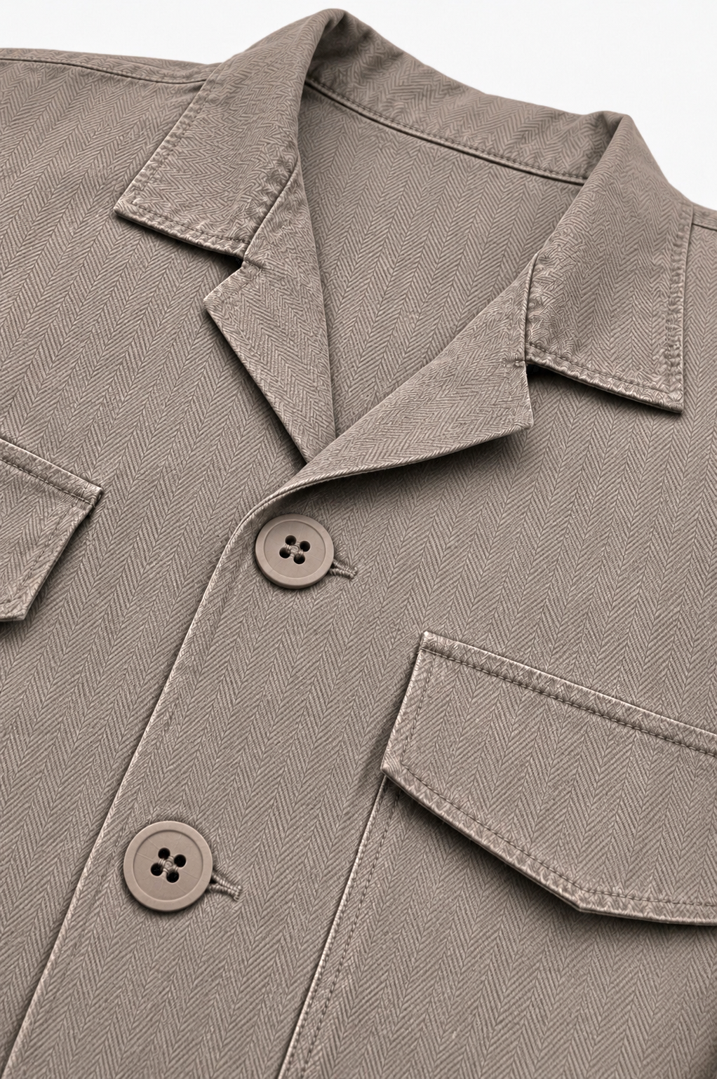 SOBRECAMISA TAUPE