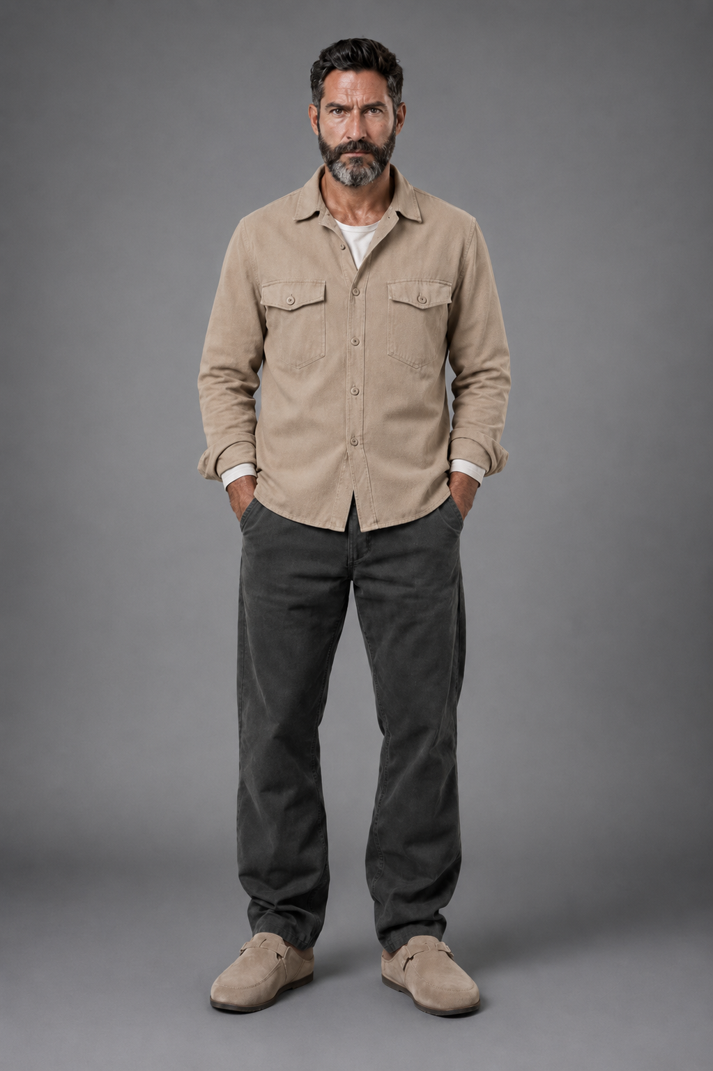 SOBRECAMISA BEIGE