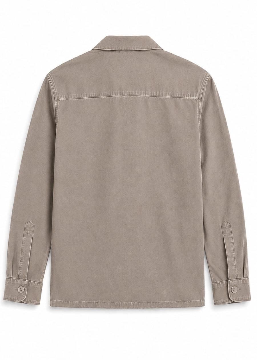 SOBRECAMISA TAUPE