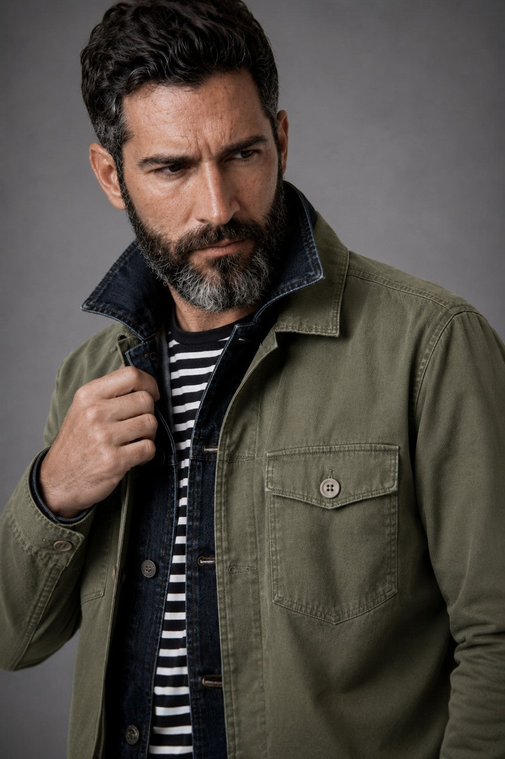 SOBRECAMISA VERDE SAGE